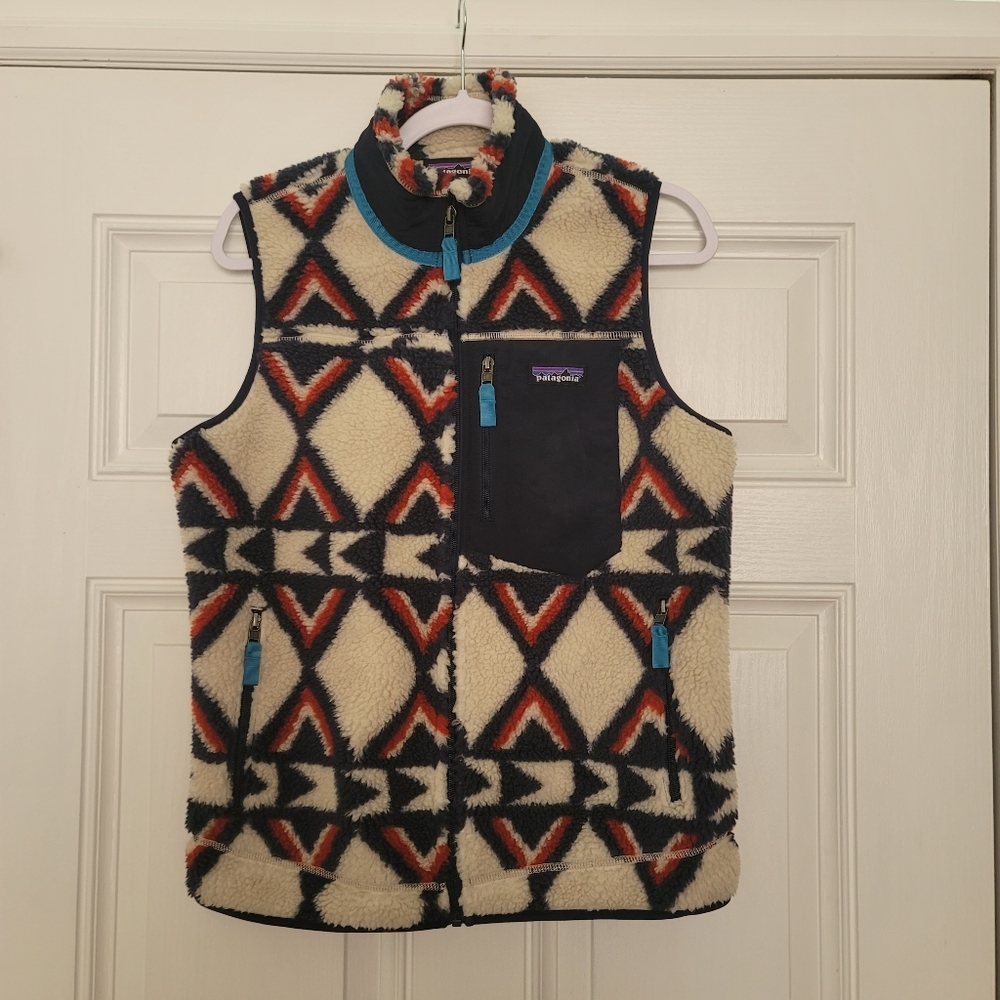Patagonia Classic Retro X Vest Brass Hawk Size Medium